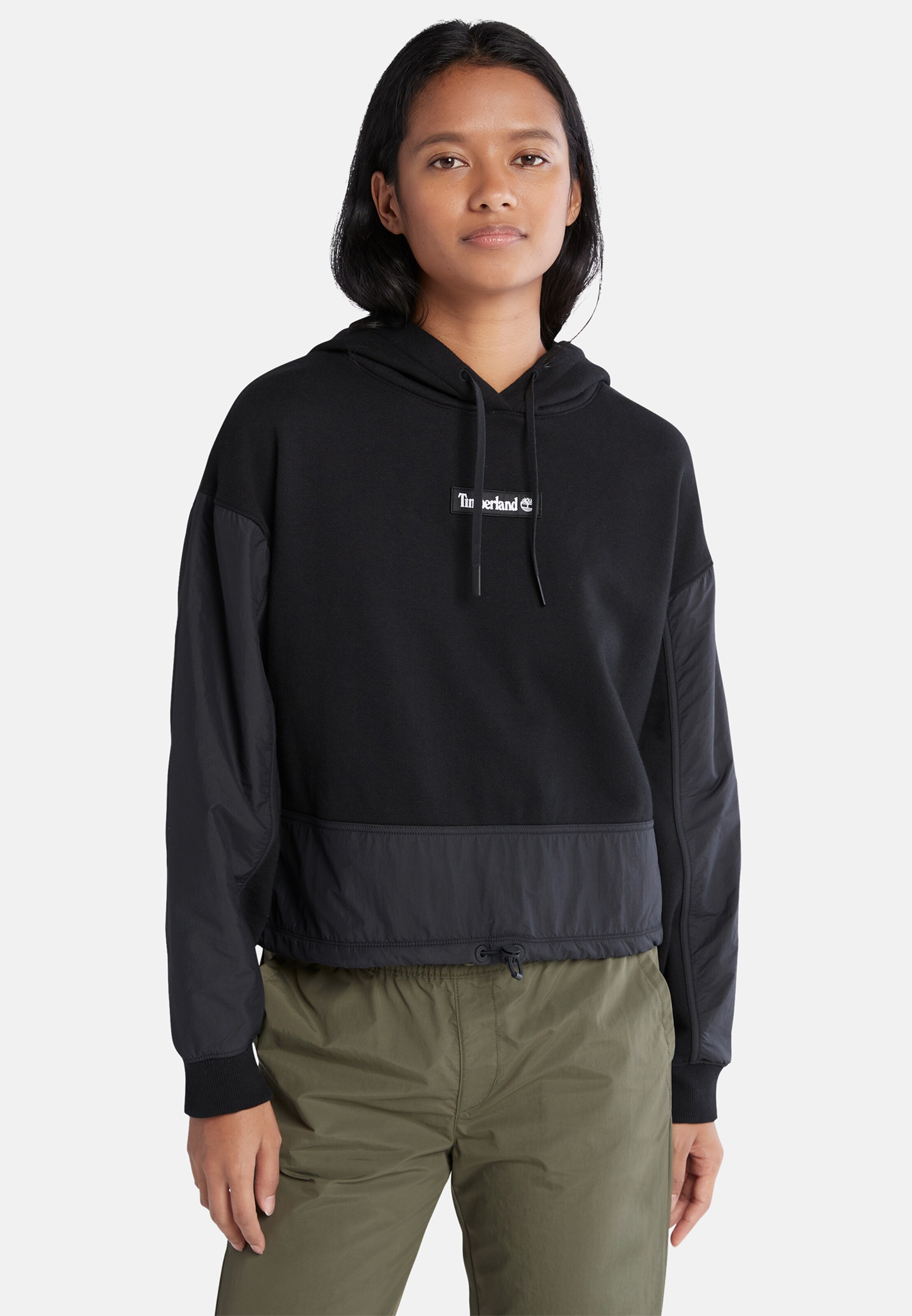 TIMBERLAND Sweatshirt in Black: front