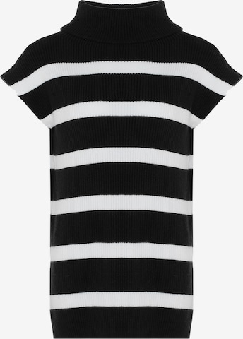 DreiMaster MaritimPulover - crna boja: prednji dio