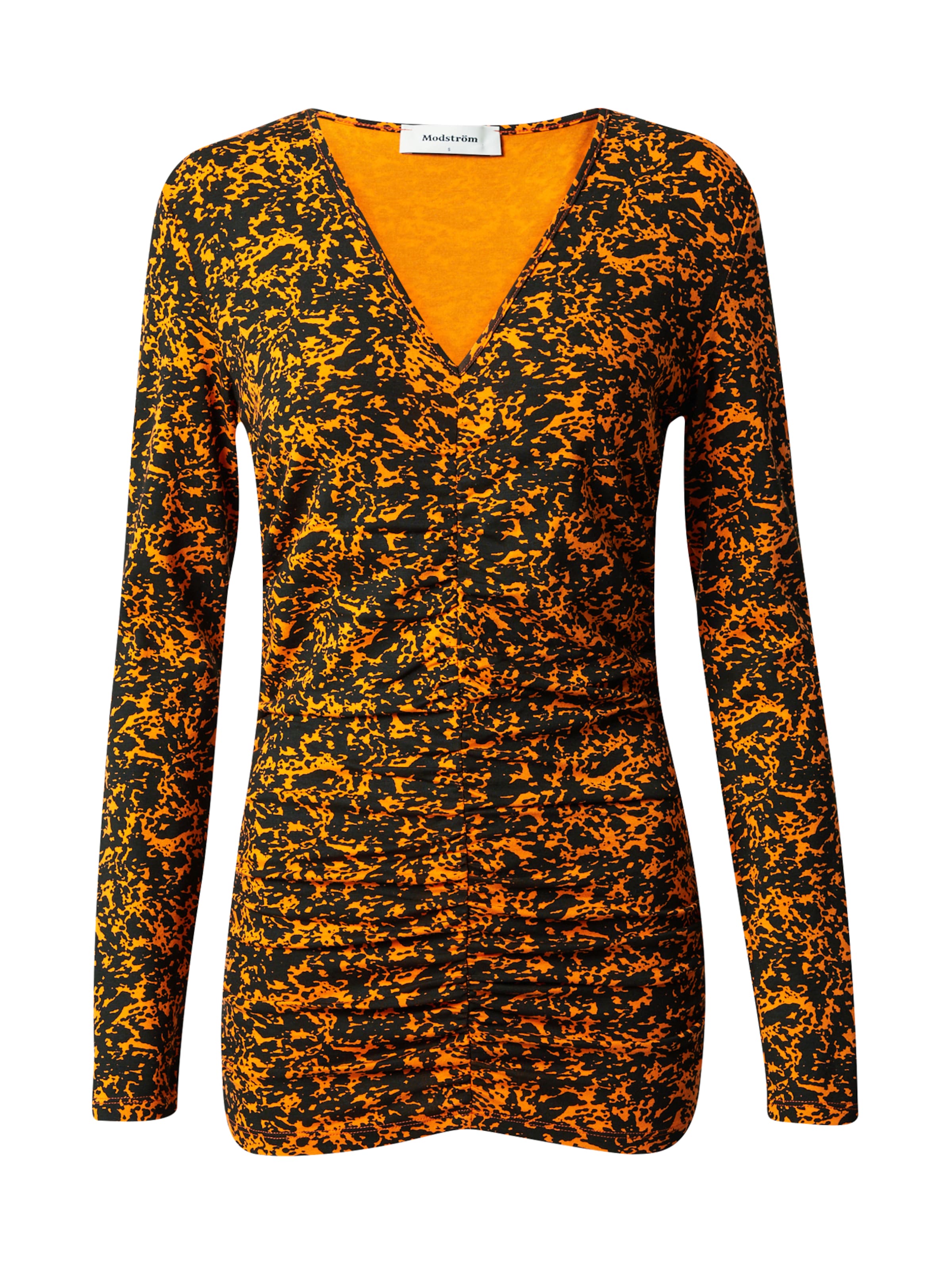 modström Tričko 'Curtis' - Oranžová: predná strana