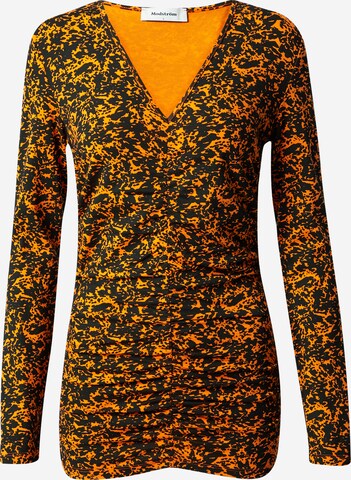 modström Shirt 'Curtis' in Orange: predná strana