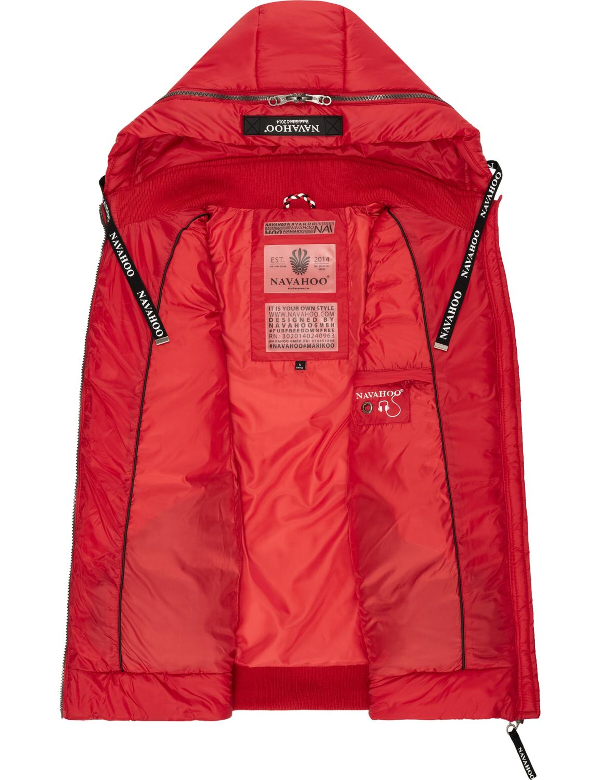 NAVAHOO Γιλέκο 'Kassidy' σε κόκκινο