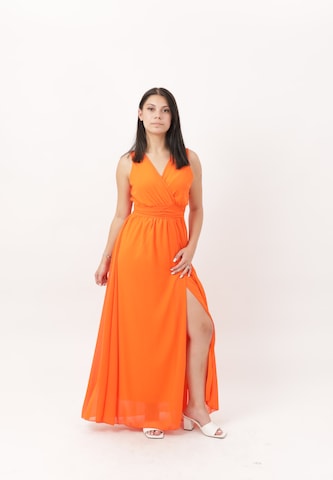 Elara Kleid in Orange