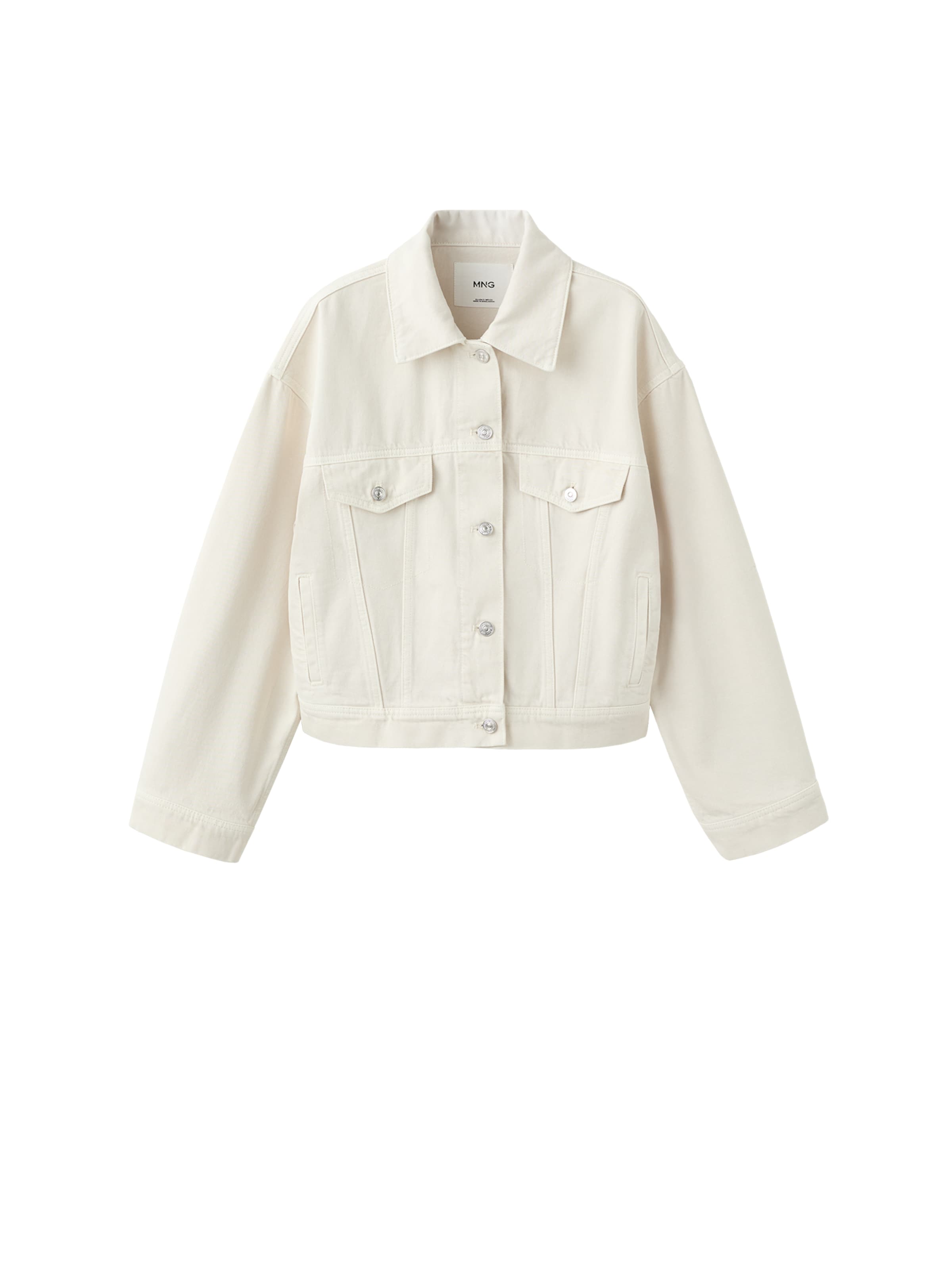 MANGO Jacke 'KIKA' in Beige: Vorderseite