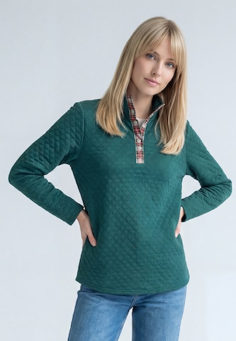 MIMO - Sudadera en verde: frente