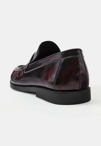 Pull&Bear Mokasíny - Červená