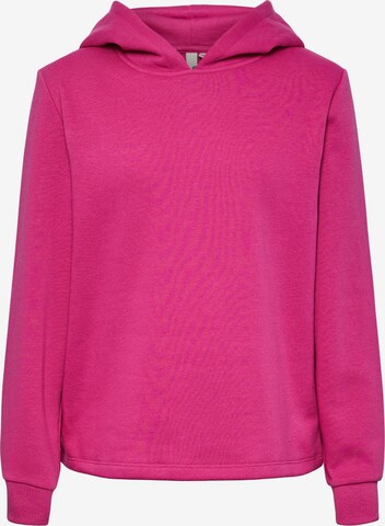 Pieces Kids Sweatshirt 'Chilli' in Pink: predná strana