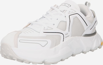 Tommy Jeans - Zapatillas deportivas bajas en blanco: frente