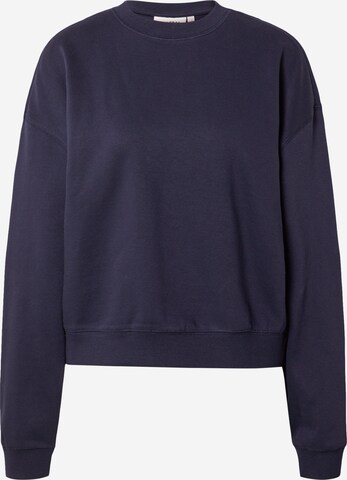 WEEKDAY Sweatshirt 'Essence Standard' in Blauw: voorkant