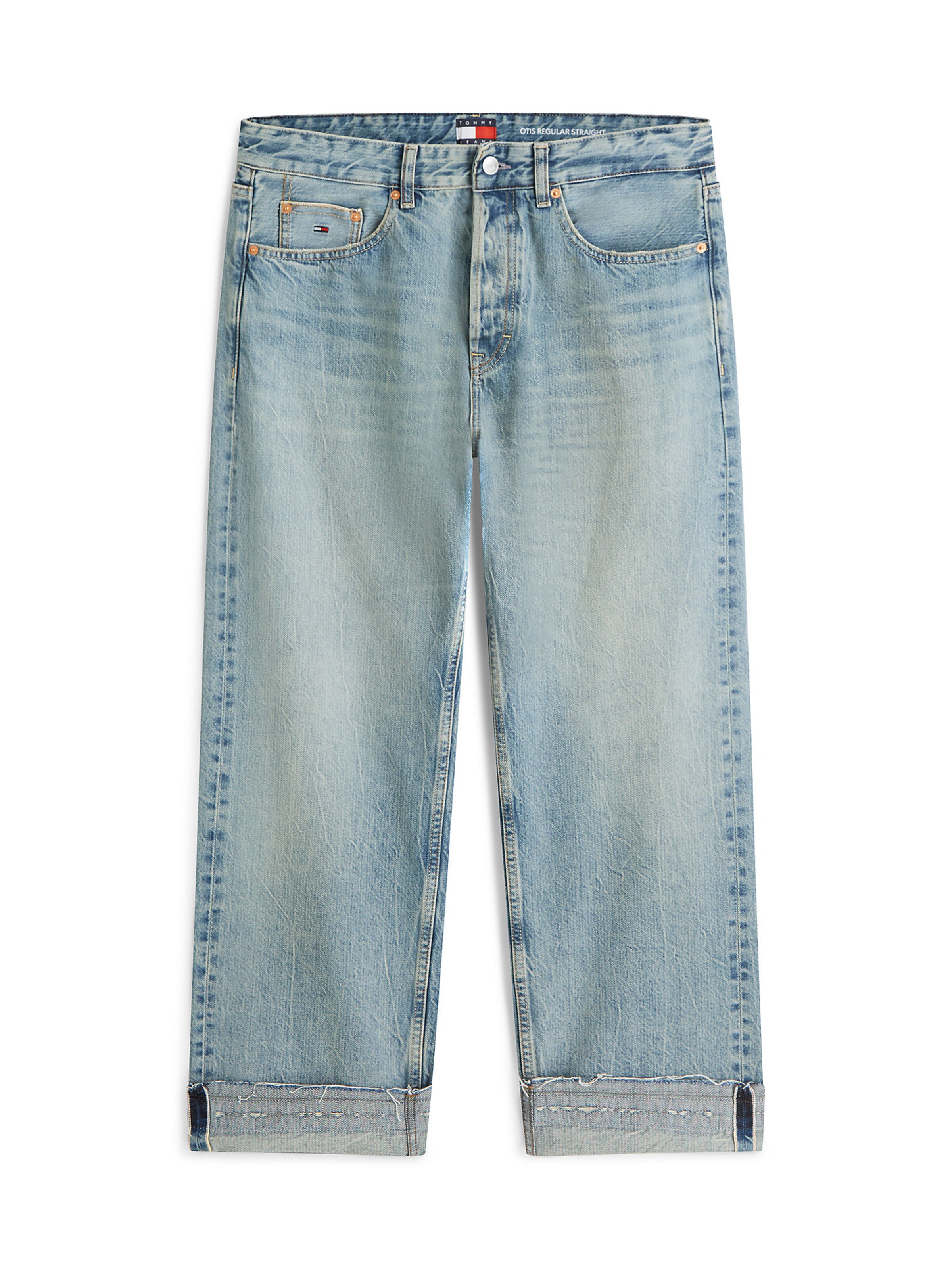 Tommy Jeans Jean 'Otis Selvedge' en bleu denim, Vue avec produit