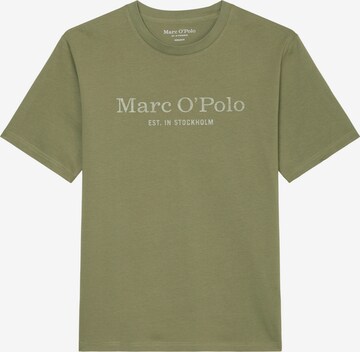 T-Shirt Marc O'Polo en vert : devant