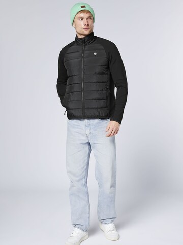 CHIEMSEE Performance Jacket ' mit Kontrastdetails ' in Black