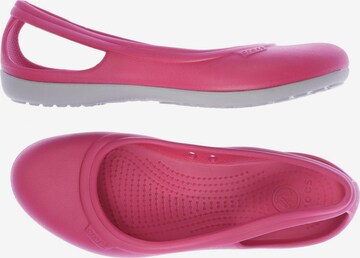 Crocs Flats & Loafers in 40,5 in Pink: front