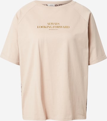 T-shirt 'PARIS' River Island en beige : devant