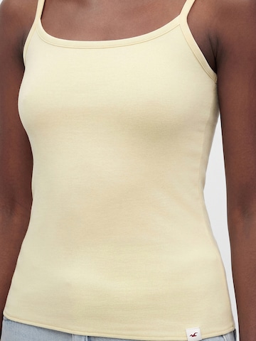 Haut HOLLISTER en jaune