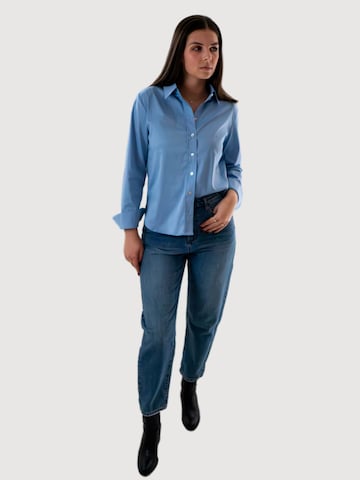 WEARABLE STORIES Shirt 'Paula' in Blue