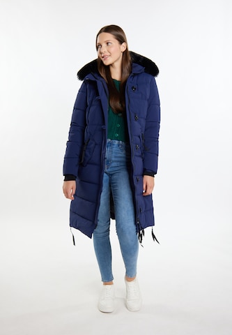 MYMO Zimný kabát - Modrá