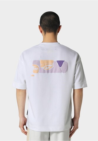 Irasuto Studios Shirt 'Bushi' in Wit: voorkant