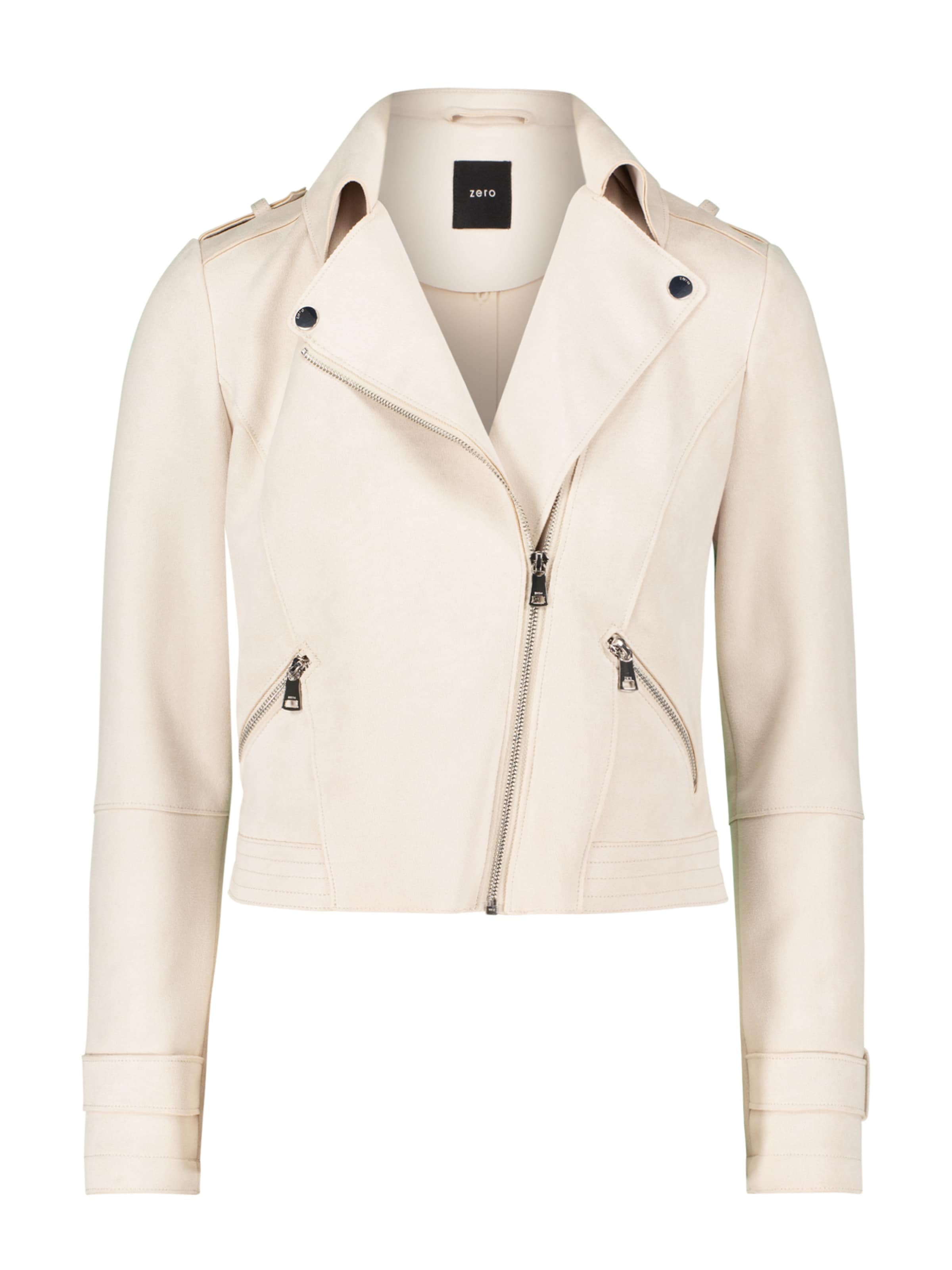 Giacca di mezza stagione di zero in beige: frontale