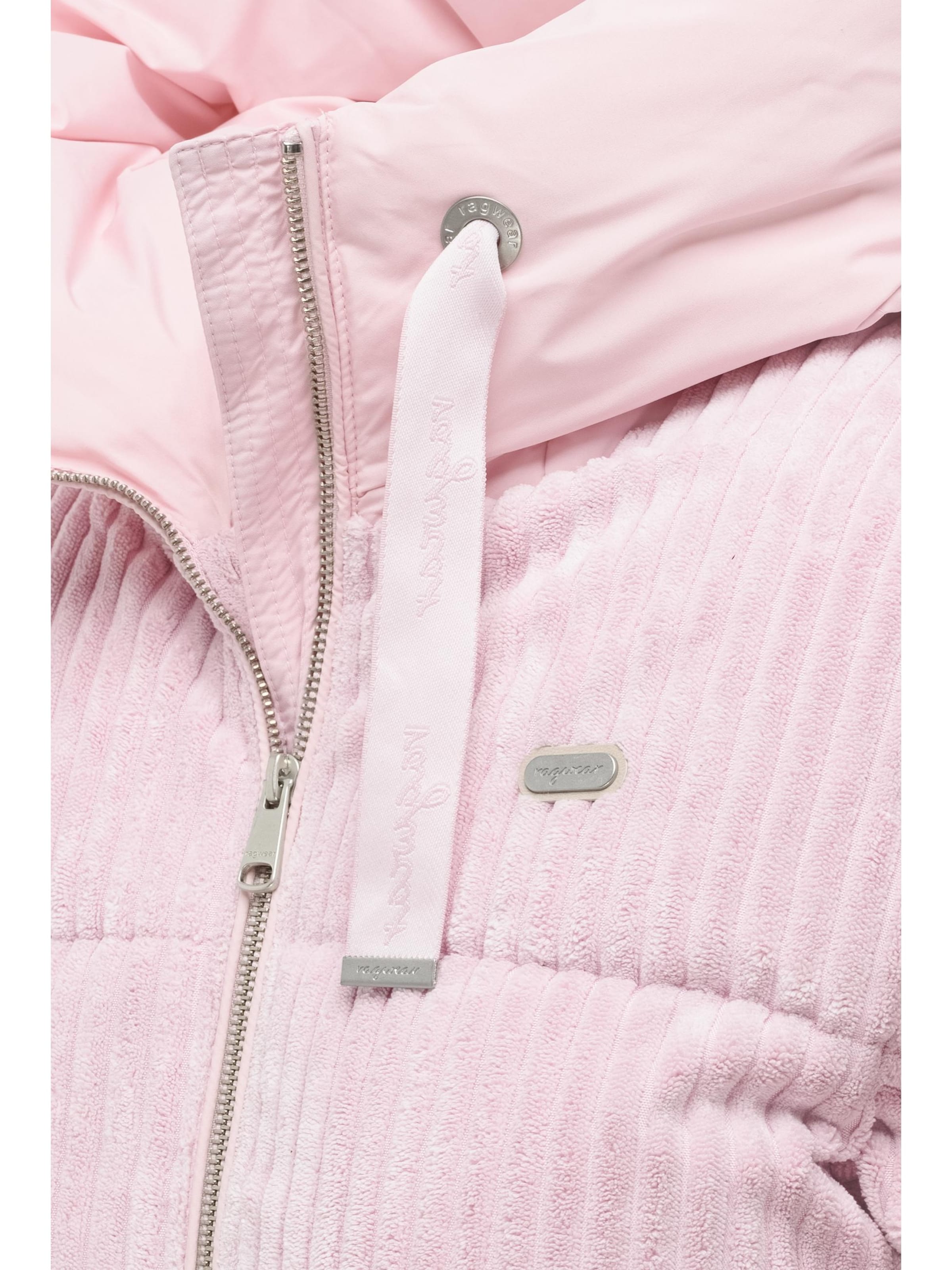Ragwear Weatherproof jacket 'Riella' in Pink