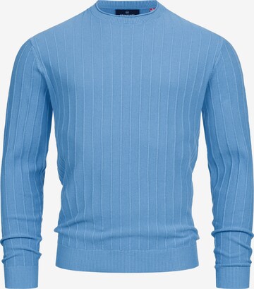 Pull-over 'Alonzo' Kronstadt en bleu : devant