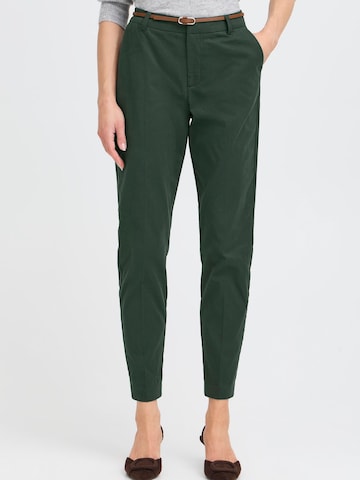 b.young Slimfit Chino 'Days' in Groen: voorkant