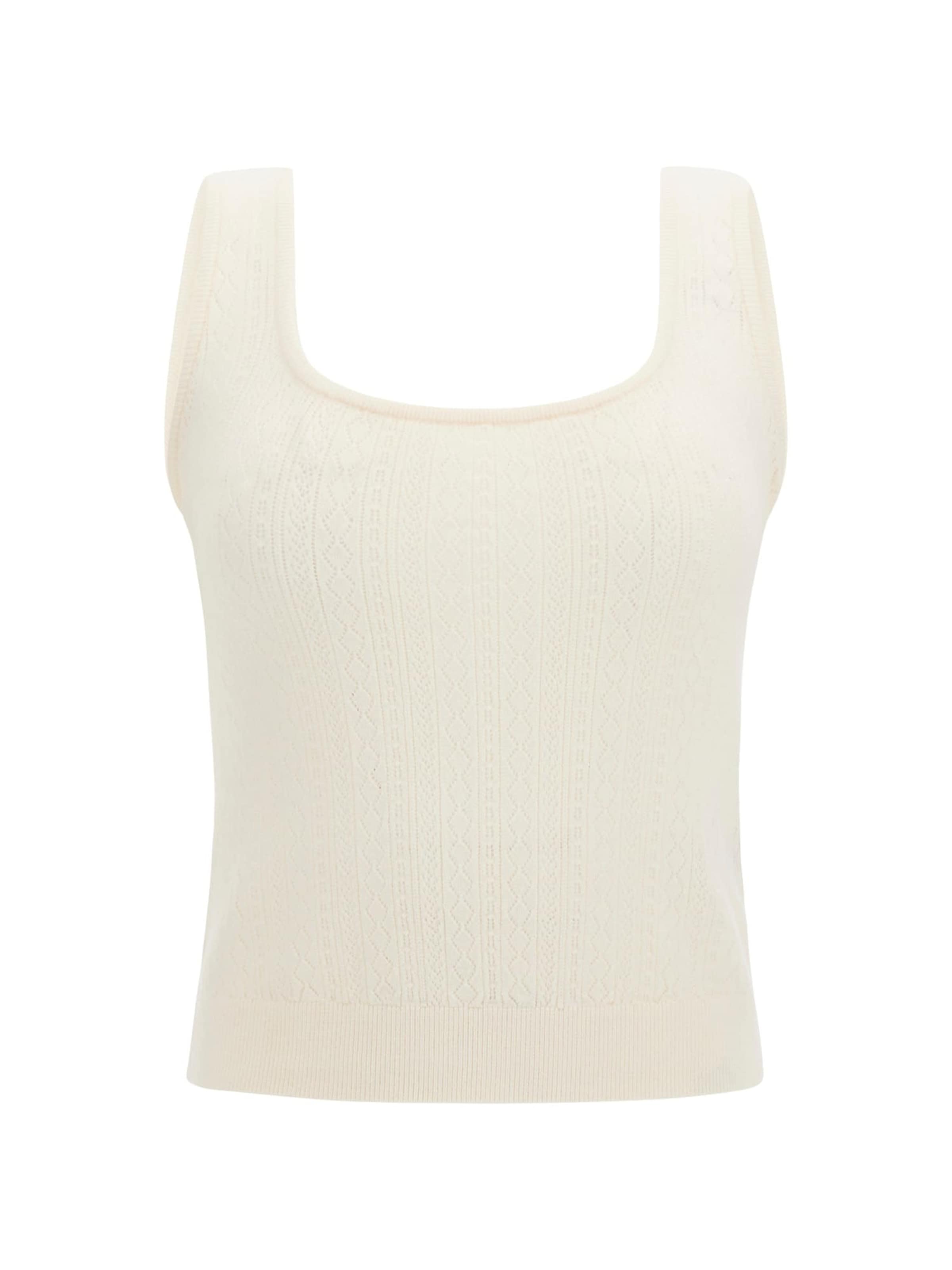 GUESS Top in Weiß: Vorderseite