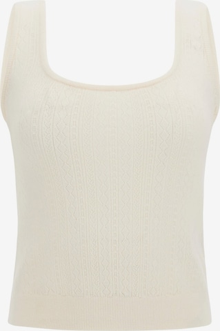 GUESS Top in Weiß: Vorderseite