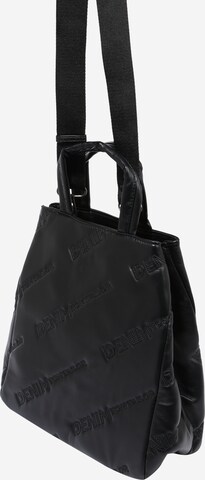 TOM TAILOR DENIM Shopper 'Nova' in Zwart