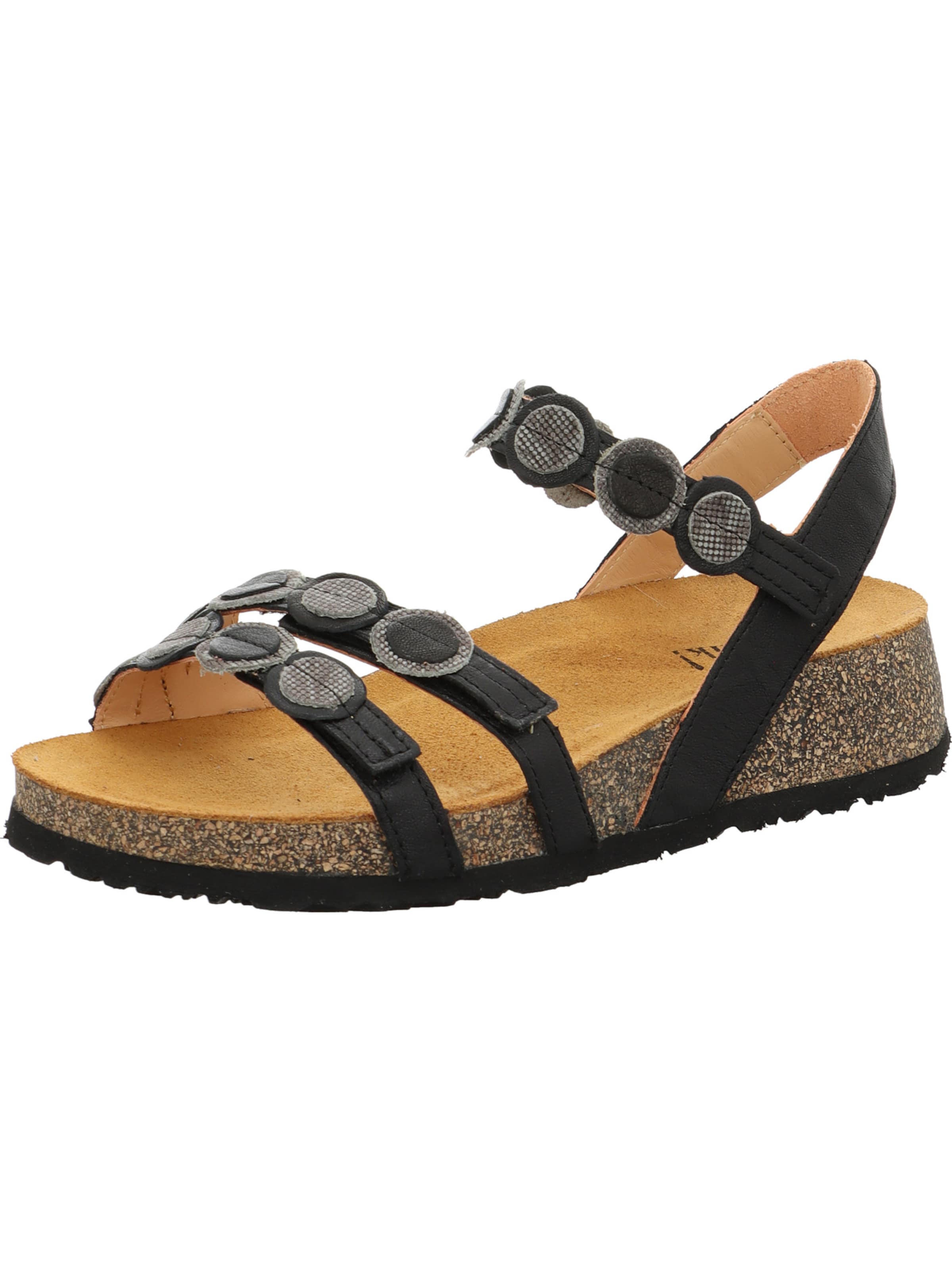 THINK! Strap Sandals 'Koak' in 39 in mottled grey / Black, Item view