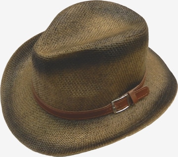 Chaplino Hat in Brown: front