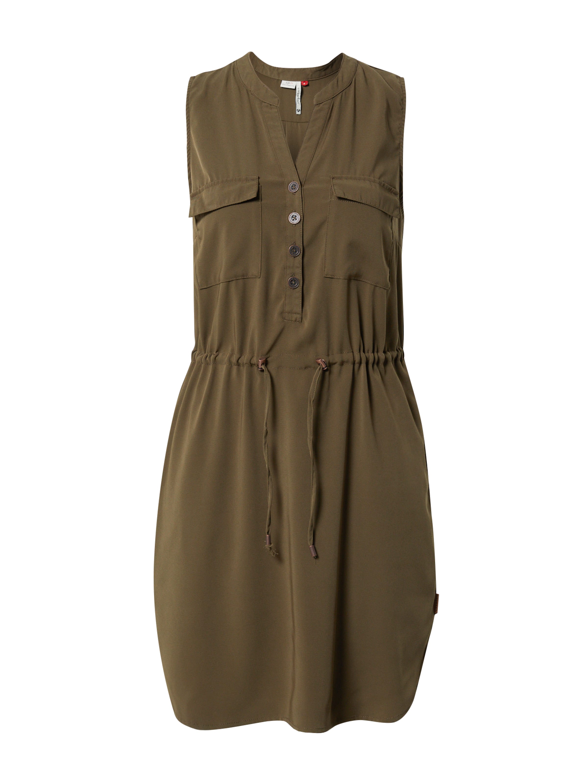 Ragwear Kleid 'Roisin' in Grün: Vorderseite