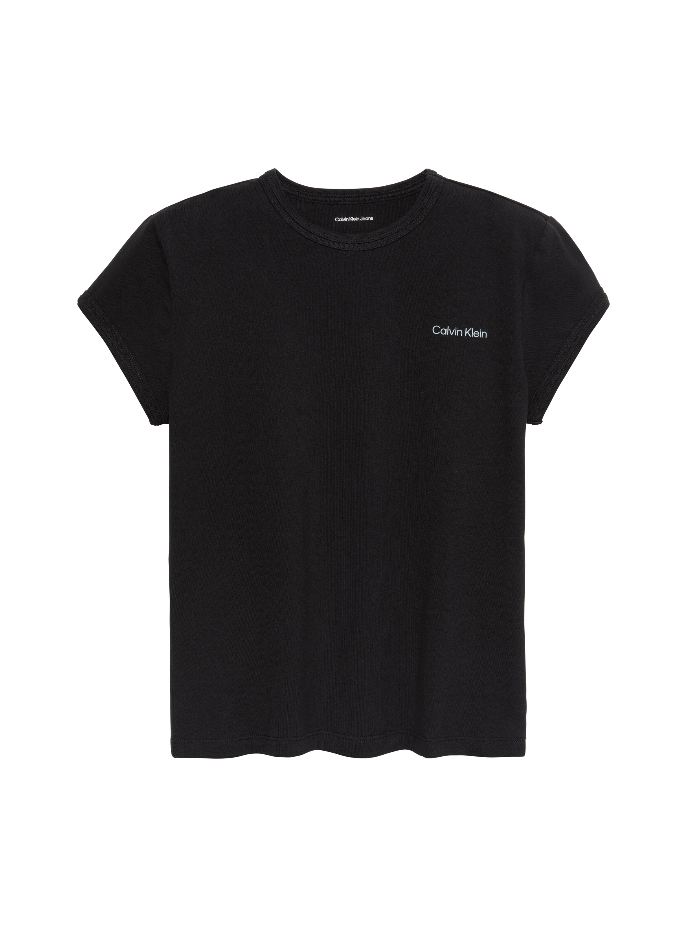 T-shirt Calvin Klein en noir : devant