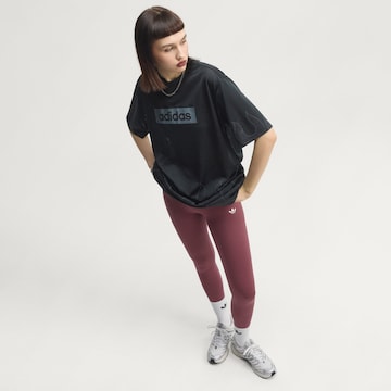 ADIDAS ORIGINALS Skinny Leggings 'Essentials' in Rood