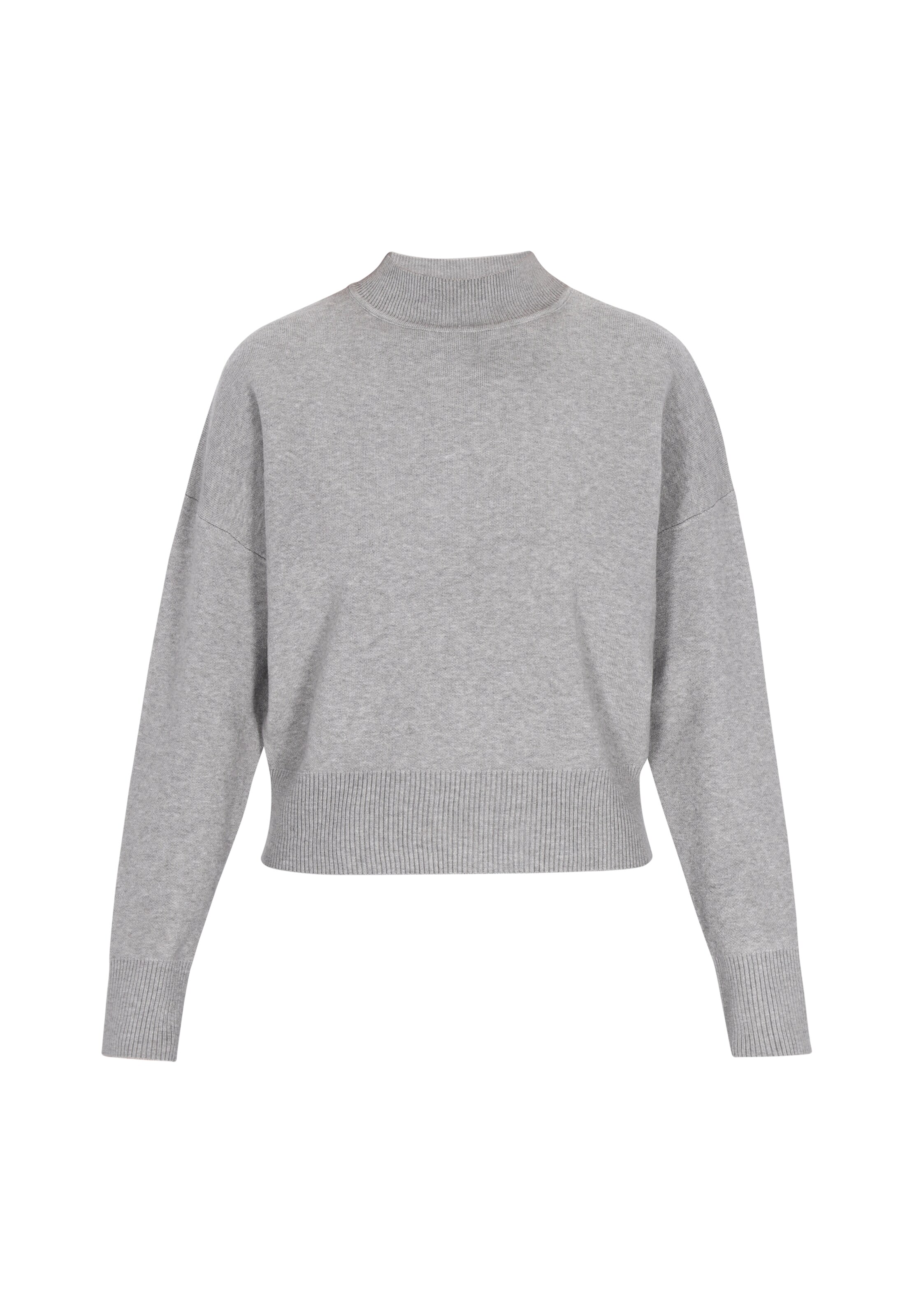 usha BLACK LABEL Trui in Grijs: voorkant