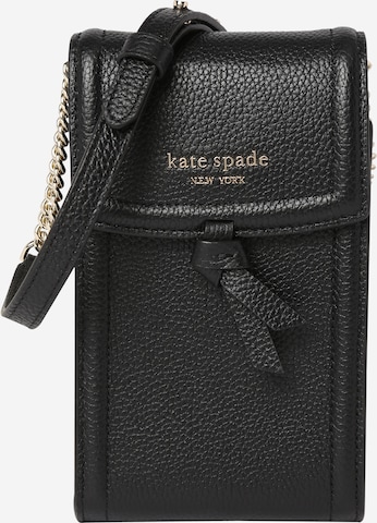 juoda Kate Spade Išmaniojo telefono dėklas