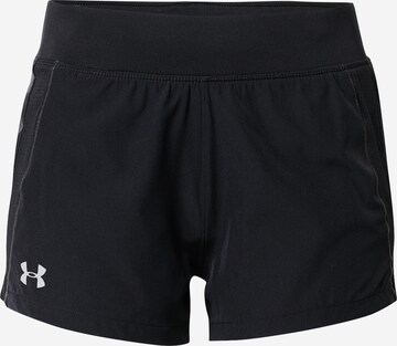 UNDER ARMOUR regular Παντελόνι φόρμας σε μαύρο: μπροστά