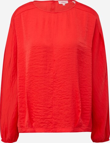 s.Oliver Blouse in Rood: voorkant