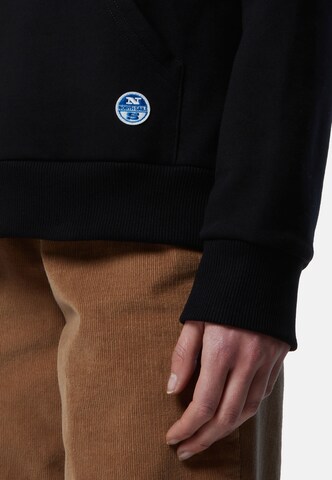 North Sails Sweatshirt in Zwart