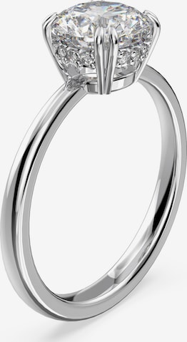 Swarovski Ring in Zilver: voorkant