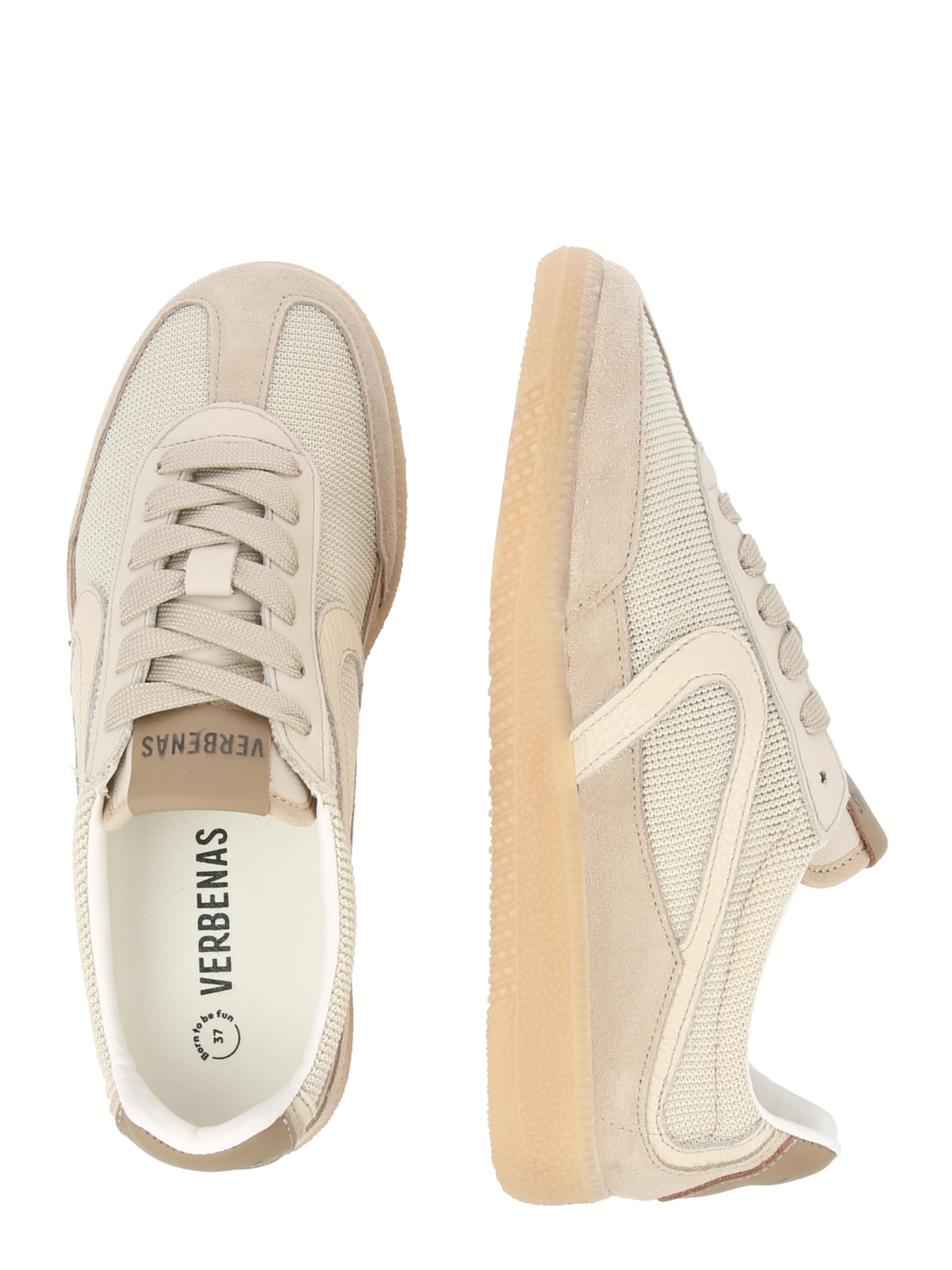 VERBENAS Platform trainers 'SIMONA HERAI' in Beige