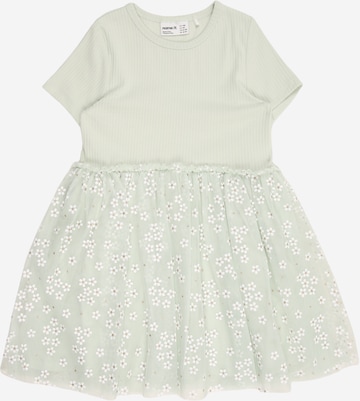 NAME IT Kjole 'NMFFLORAL' i grøn: forside