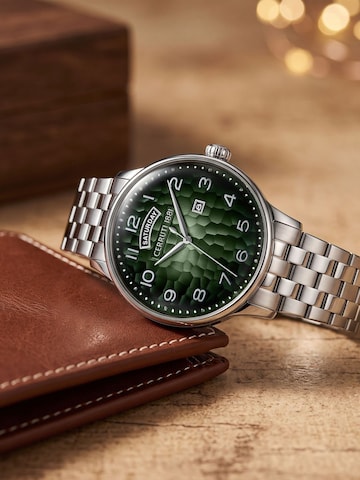 CERRUTI 1881 Analoguhr 'Date watch Dervio'‌‌‌‌ in Silber