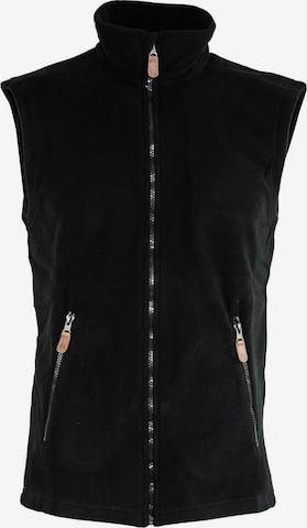 FORSBERG Vest in Black: front