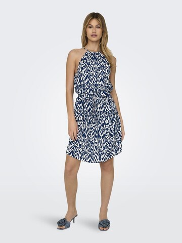 JDY Summer dress 'BORA TRAVIS' in Blue