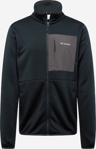 COLUMBIA Funktionsfleecejacke in Schwarz: predná strana