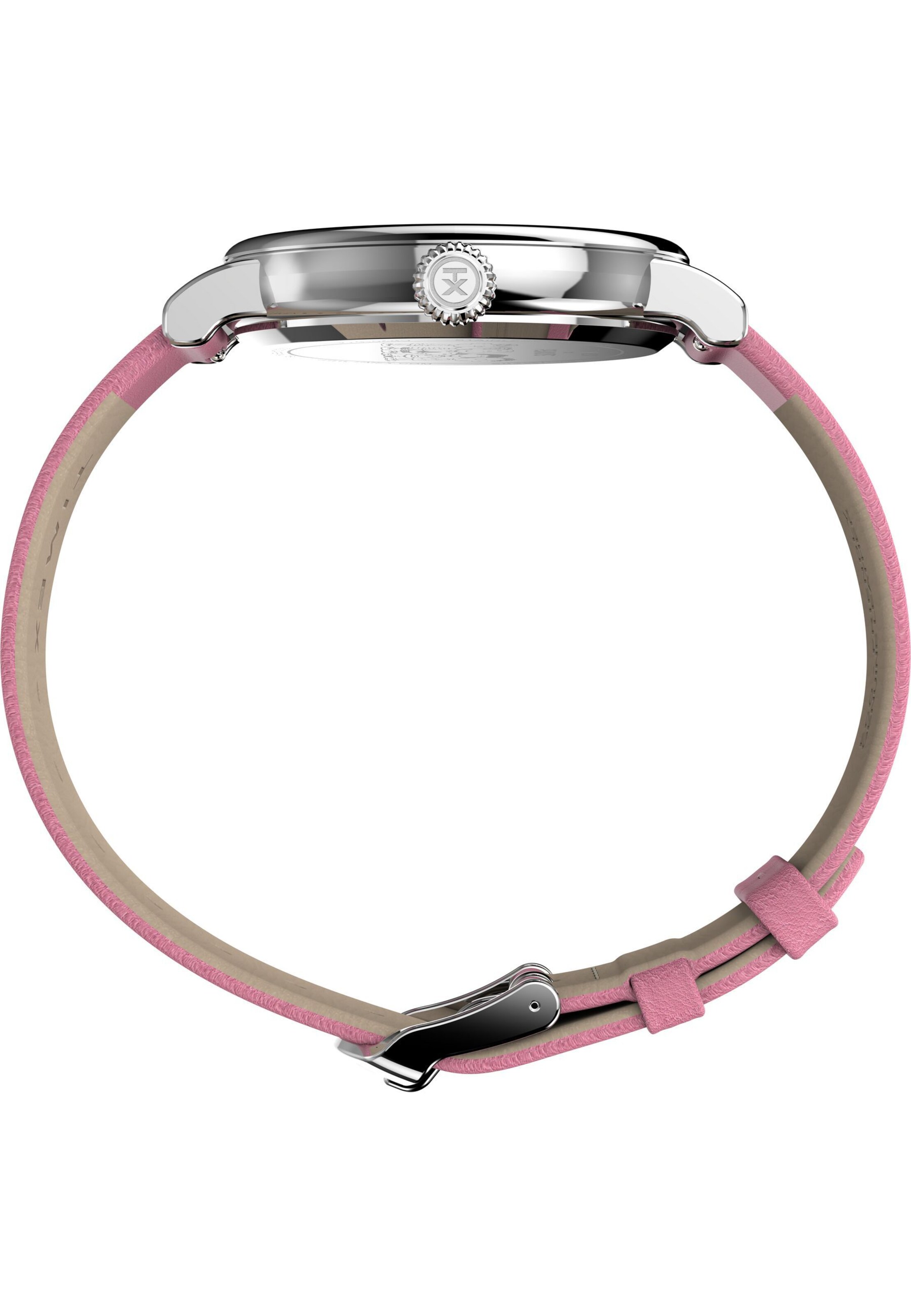 TIMEX Analoog horloge ' Timex Standard x Peanuts Valentine's ' in Zilver