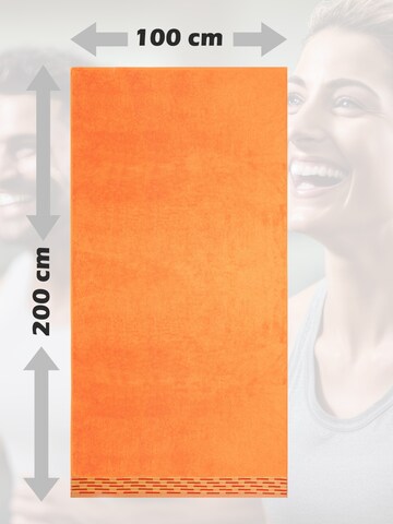 Lashuma Towel 'Lugano' in Orange