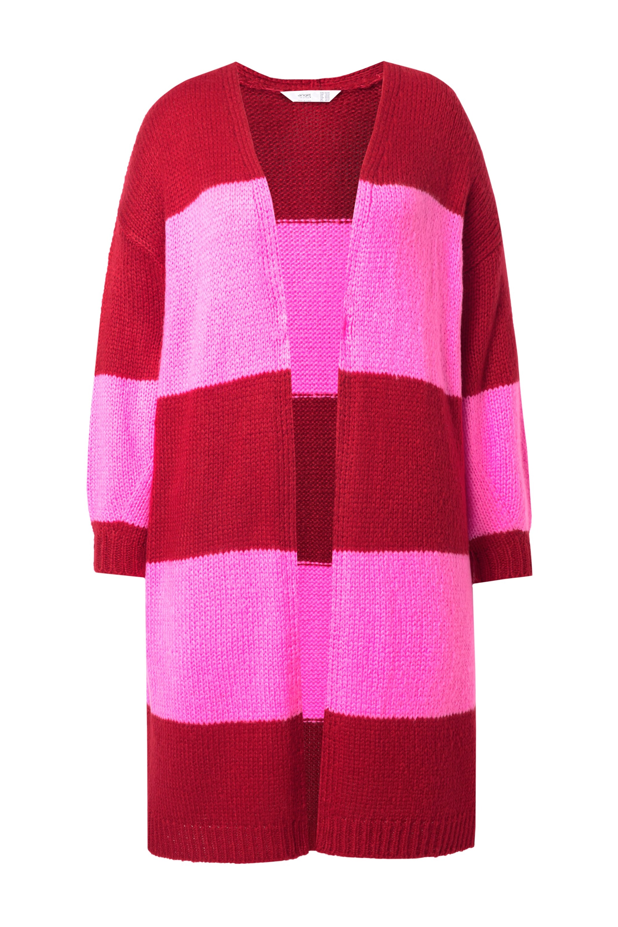 Angel of Style Strickjacke in Pink: Vorderseite