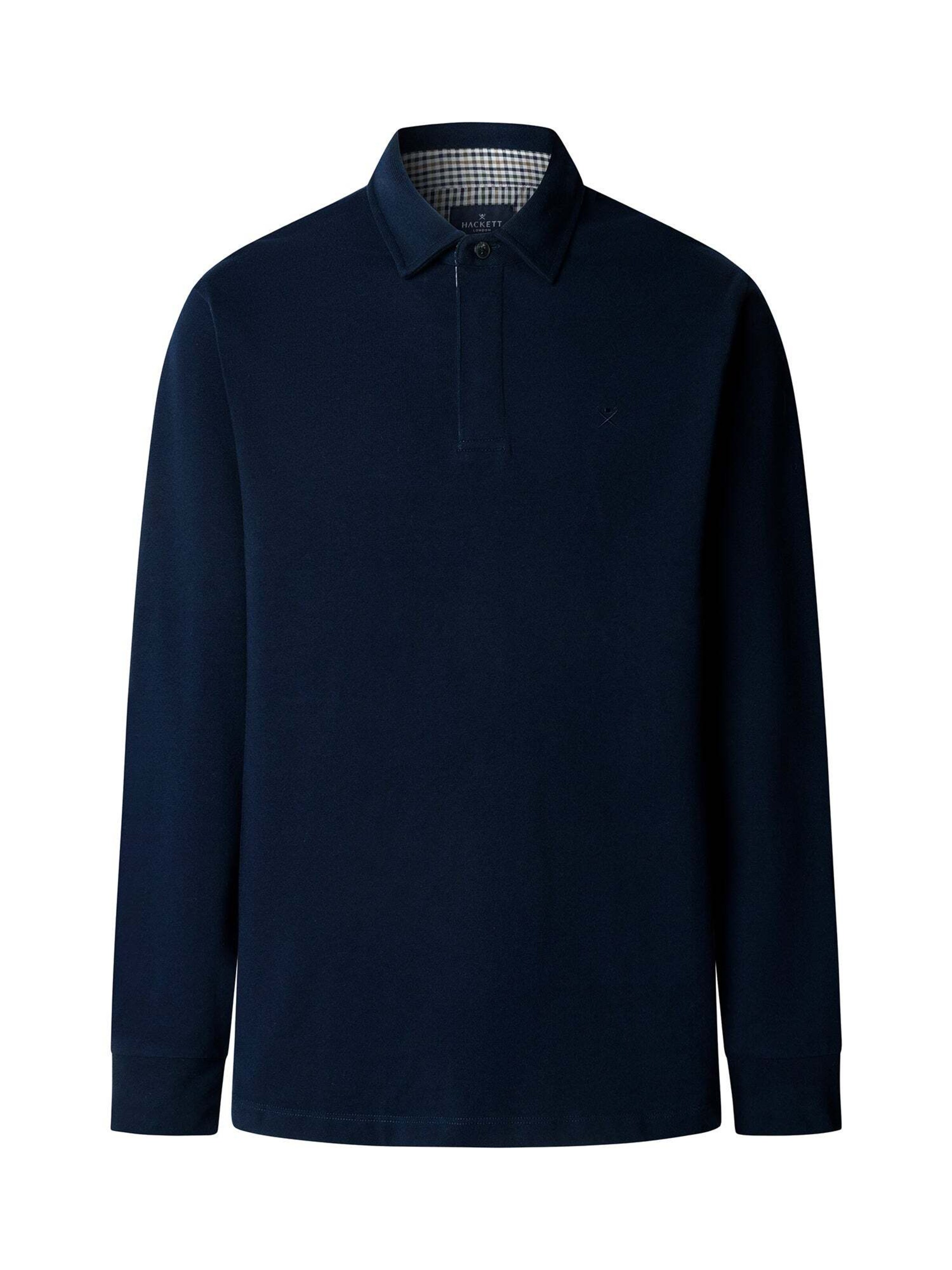 Camicia di Hackett London in blu: frontale