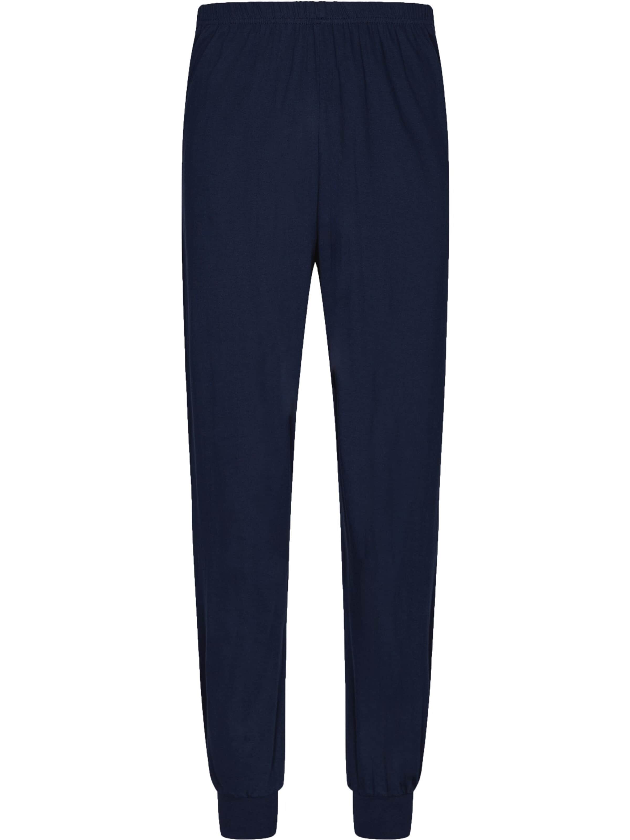 Pastunette Pyjama lang 'Cloud Navigator' in Blauw